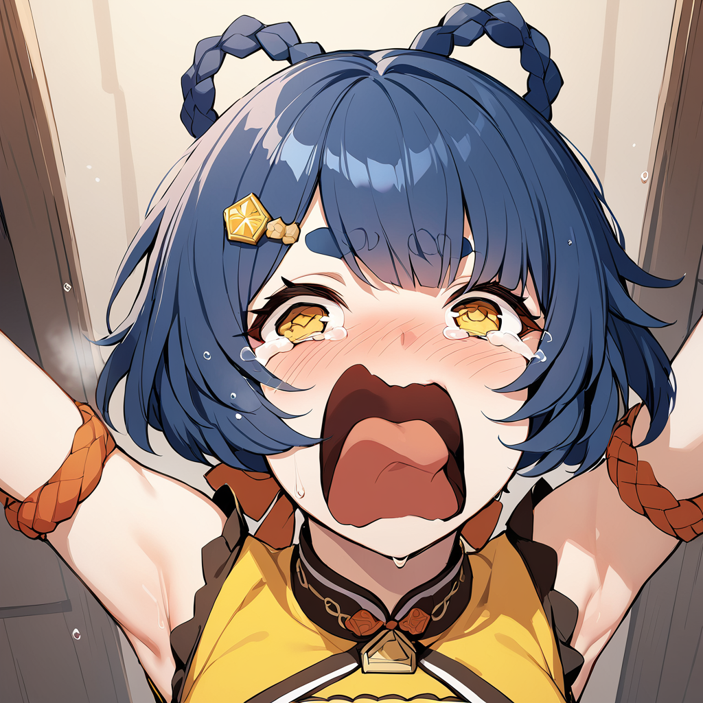 08044-1602724229-_lora_xl_crying_aqua_(meme)_1_,1girl,open mouth,solo,tears,crying,blush,crying with eyes open,xiangling _(genshin impact_),, mas.png